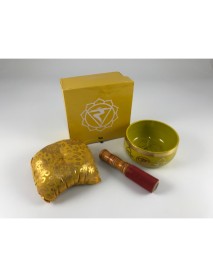 Tibetská miska žltá - darčekové balenie (L) 1ks