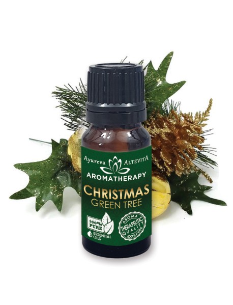 Altevita zmes esenciálnych olejov CHRISTMAS - Green Tree  (zelené vianoce) 10ml